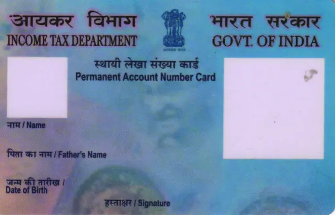 PVC PAN Card