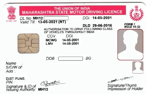 PVC Driver's License 