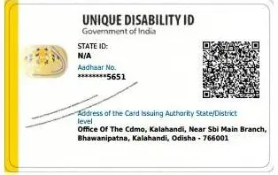 UDID Card